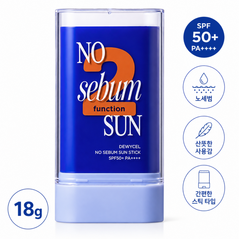 듀이셀 노세범 선스틱 SPF50+ PA++++ 18g