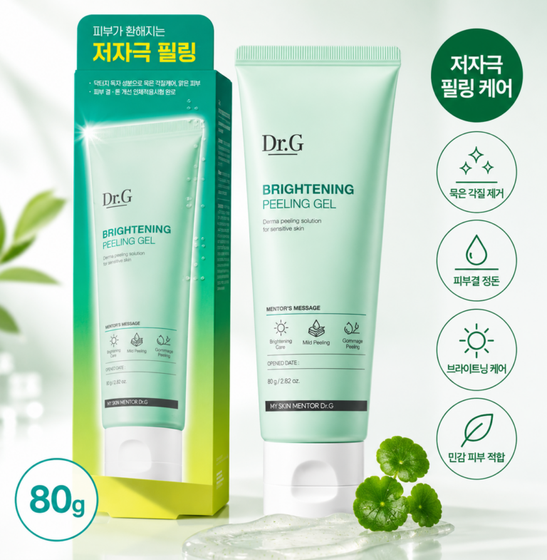닥터지 브라이트닝 필링 젤 80g 저자극 각질 케어