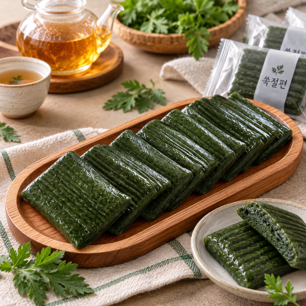 바쁜 아침·든든한 한끼·건강간식 국내산 100% 고창 쑥절편 개별포장 1.5kg 추석 한가위 명절 제품 이미지