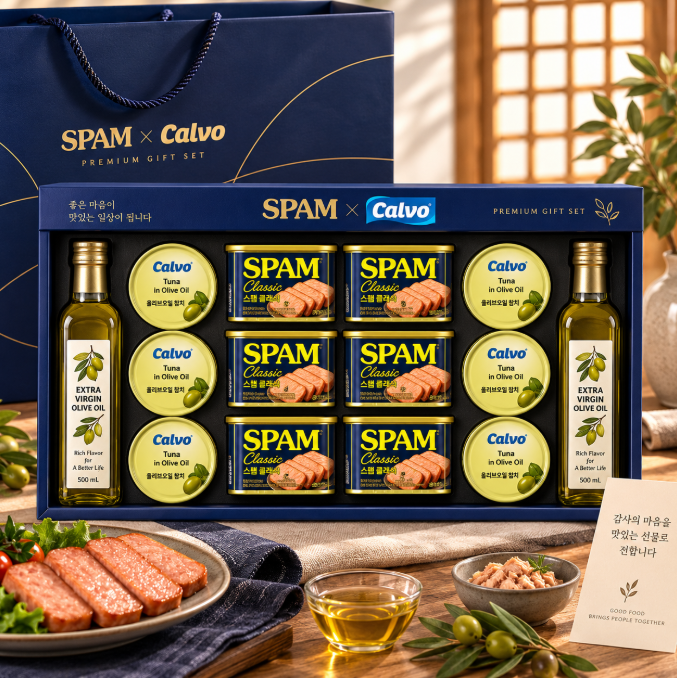 부모님 선물·고급 구성·실용성까지 챙긴 스팸 칼보 올리브오일 참치 프리미엄 선물세트