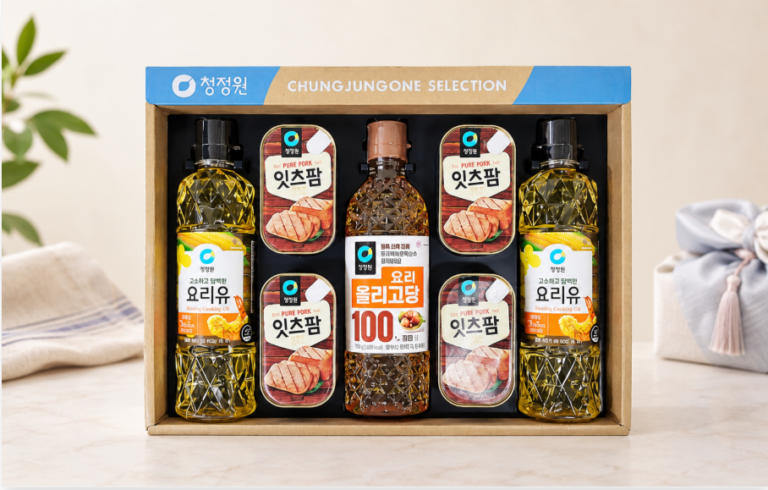 1만원대 부담없는 한가위 추석 명절 선물·실속 구성·주방 필수품 청정원 L2호 선물세트