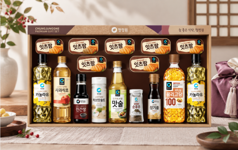 추석 한가위 센스있는 명절 선물·풍성한 구성·주방 실속템 대상 청정원 종합 16호 선물세트