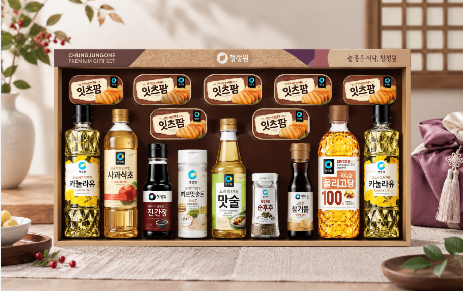 추석 한가위 센스있는 명절 선물·풍성한 구성·주방 실속템 대상 청정원 종합 16호 선물세트 제품 이미지