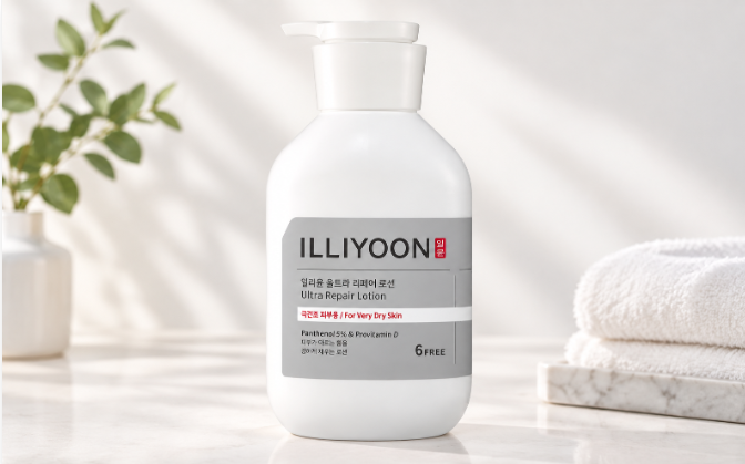 민감하고 건조한 피부에 든든한 고보습 케어, 일리윤 세라마이드 아토 집중 바디크림 500ml