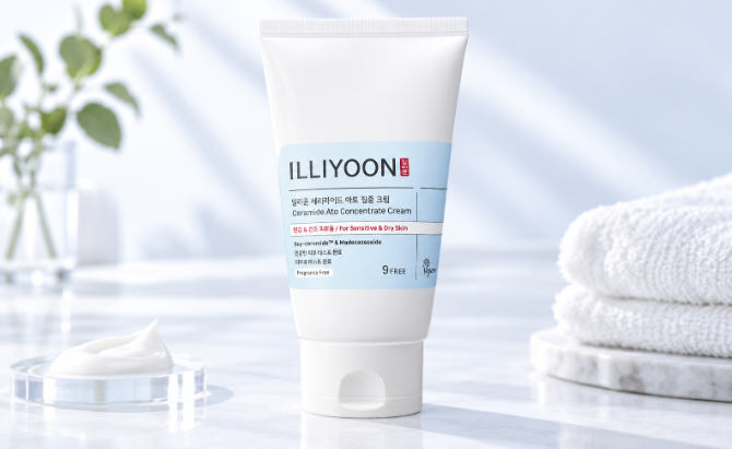 민감하고 건조한 피부에 촉촉한 집중 보습, 일리윤 세라마이드 아토 집중크림 230ml