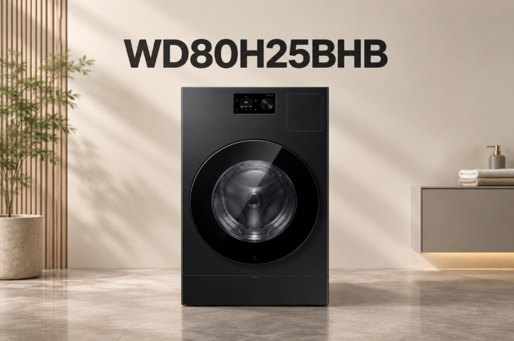 대용량 세탁건조 올인원 AI콤보 삼성 WD80H25BHB 제품 이미지