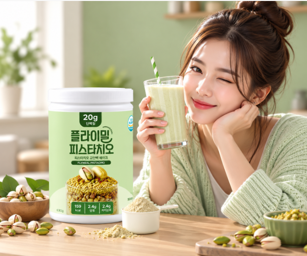 고소한 한 끼 든든한 단백질 플라이밀 피스타치오 630g