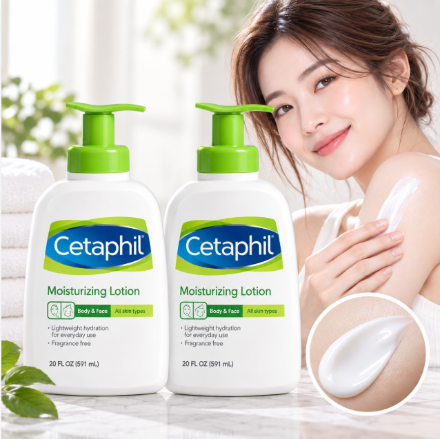 대용량·온가족 촉촉보습 세타필 모이스춰라이징 로션 591ml 2개