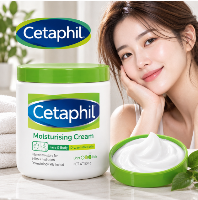 고보습·대용량 페이스바디 케어 세타필 모이스춰라이징 크림 550g