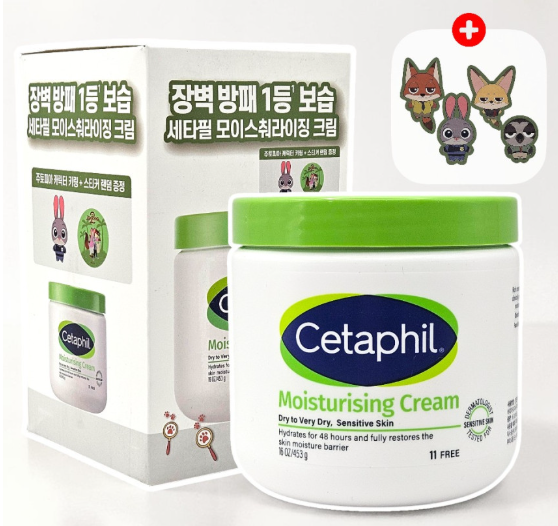 고보습·민감피부 집중케어 세타필 모이스춰라이징 크림 453g