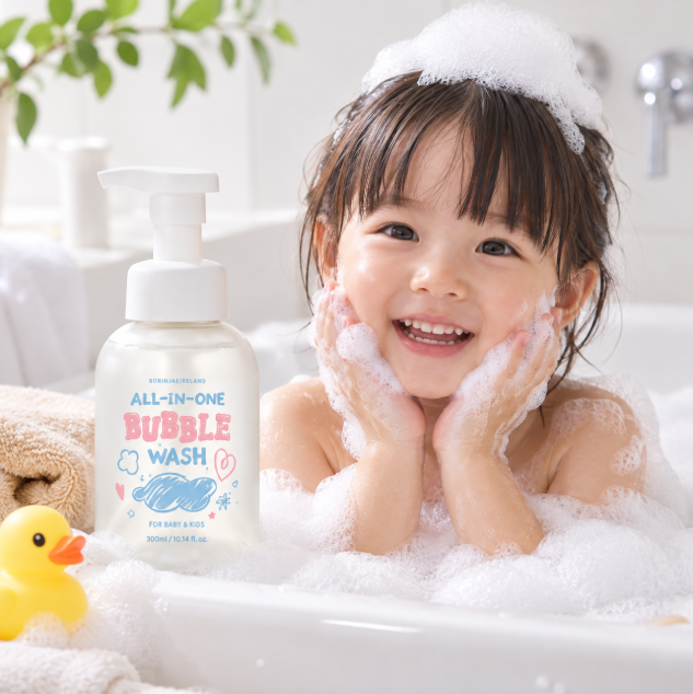 순한거품·올인원목욕 코리인제이어일랜드 아기 버블워시 300ml