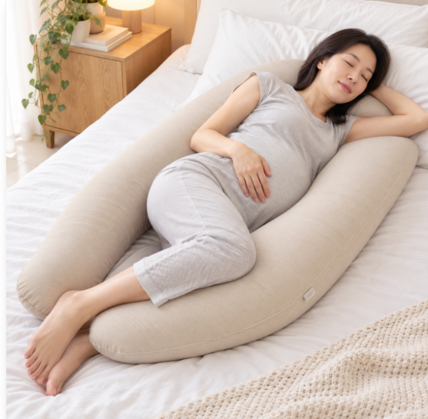편안한 옆잠 전신 지지 해피테일즈 임산부 바디필로우