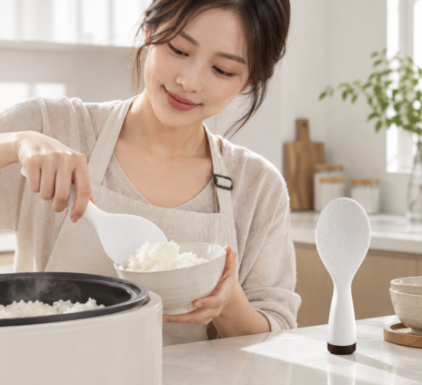 깔끔한 주방·위생보관 오뚝이 주걱 리한 롤리 1+1
