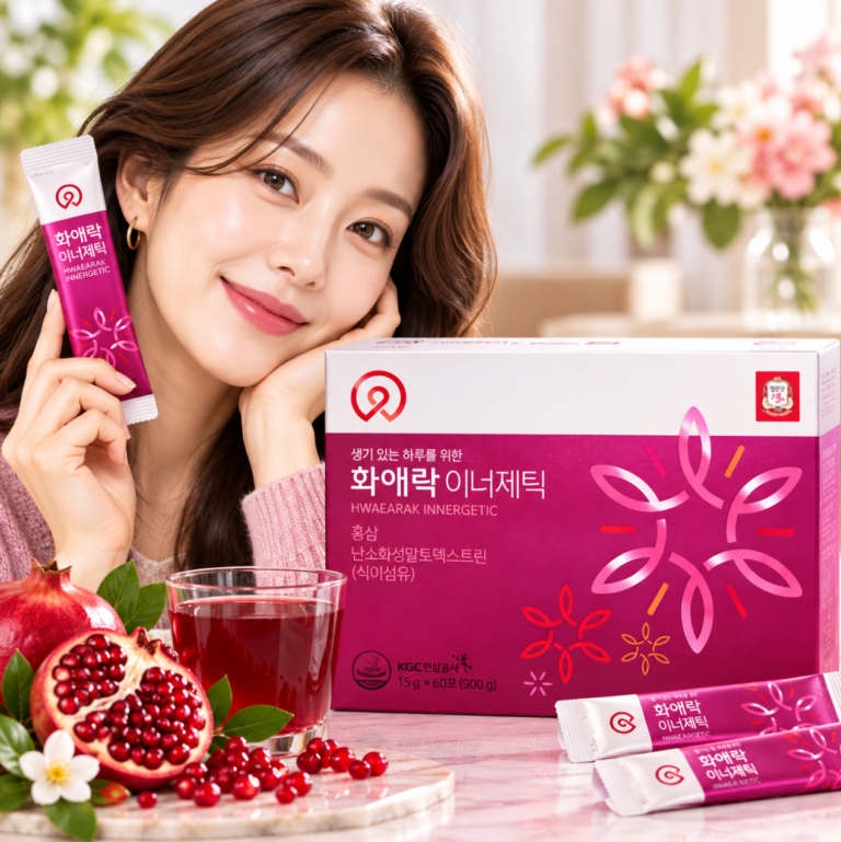 활력·에너지 간편 충전 화애락 이너제틱 15g 60포