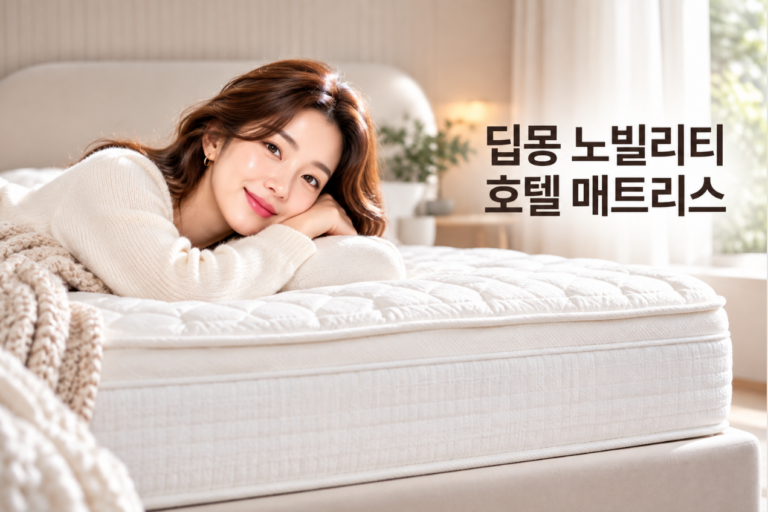 신혼 침실·호텔급 편안함 딥몽 노빌리티 호텔 매트리스 Q