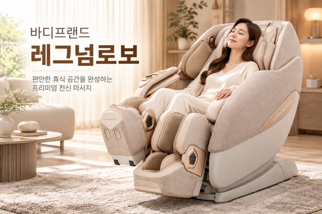프리미엄 전신 케어·편안한 휴식 바디프랜드 레그넘로보 제품 이미지