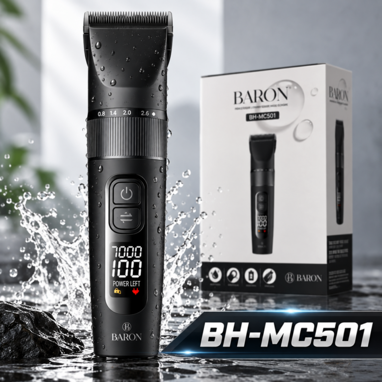 프로 방수·정밀 삭발 깔끔한 셀프컷 바론 BH-MC501