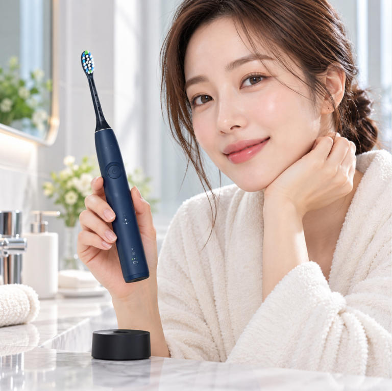 필립스 전동칫솔 올 뉴 소닉케어 화이트닝 5500 음파진동 구강관리 네이비블루