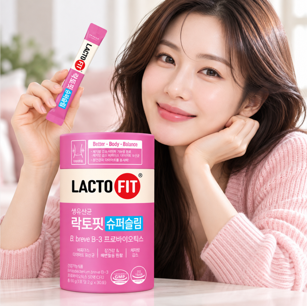 락토핏 슈퍼슬림 30p 데일리 유산균 제품 이미지