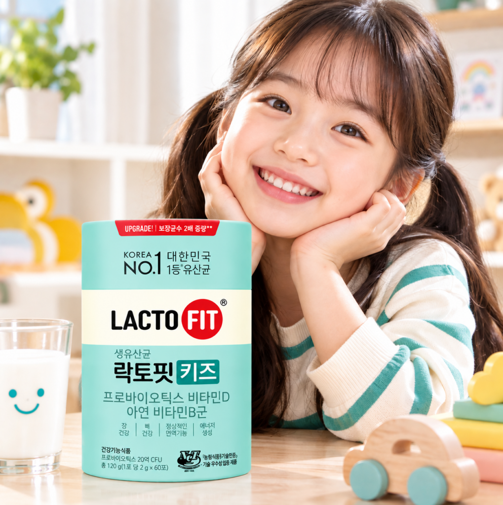 성장기 아이 간편하게 챙기는 생유산균 락토핏 키즈 제품 이미지