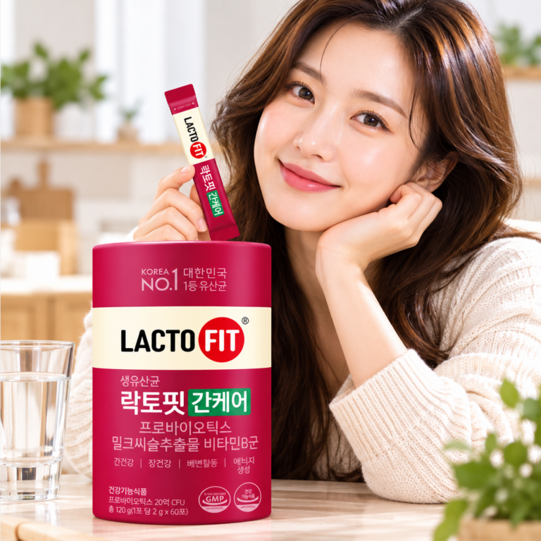 간과  장 건강을 한 번에 락토핏 간케어 60포
