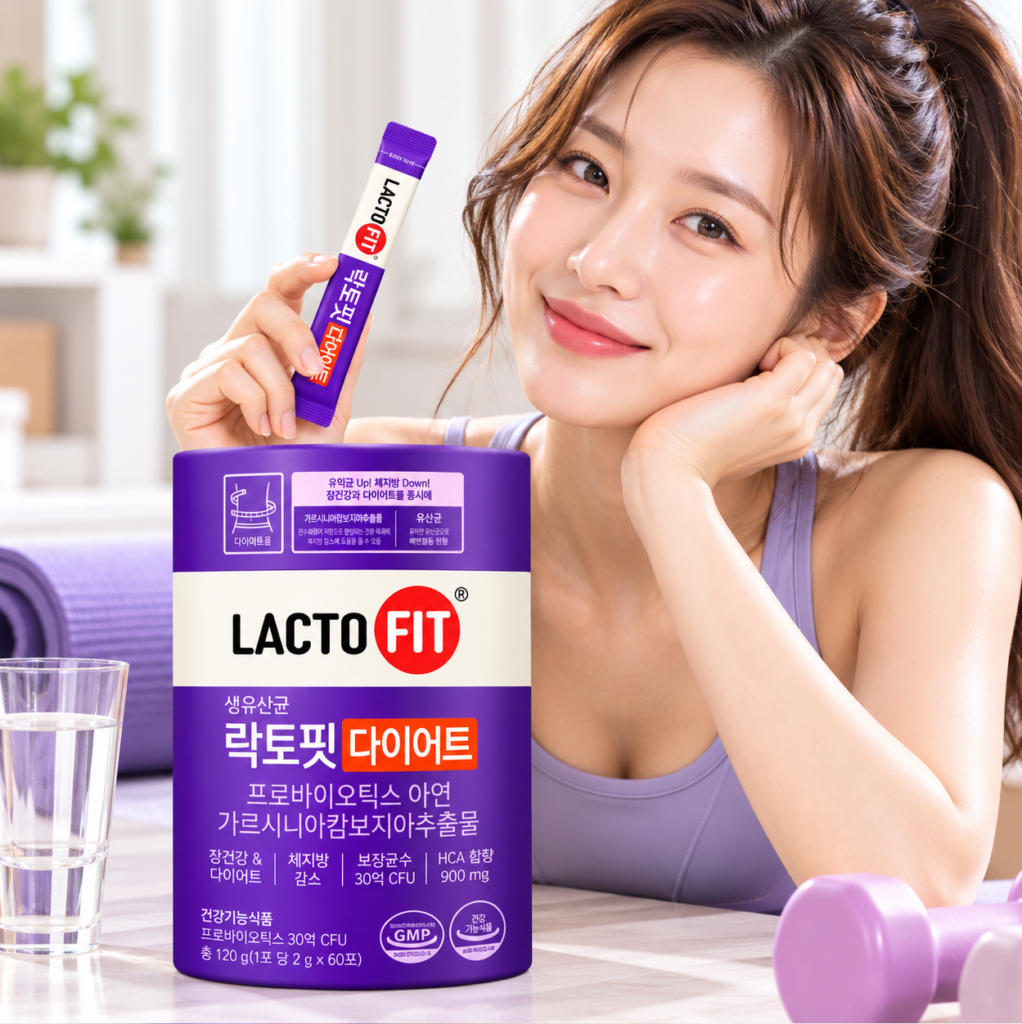 장 건강과 체지방 관리까지 락토핏 다이어트 60포 제품 이미지