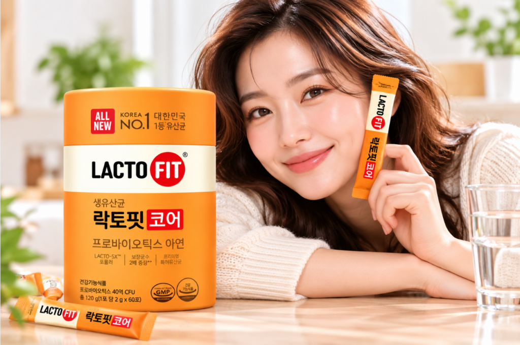 매일 부담 없이 데일리 유산균 락토핏 코어 제품 이미지