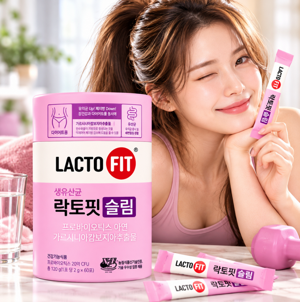 장 건강과 체지방 관리 함께 챙기는 락토핏 슬림 제품 이미지