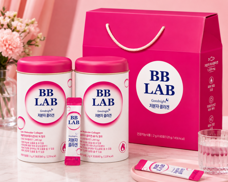 비비랩 저분자 콜라겐 명절 선물세트 60회분 30세트 건강기능식품
