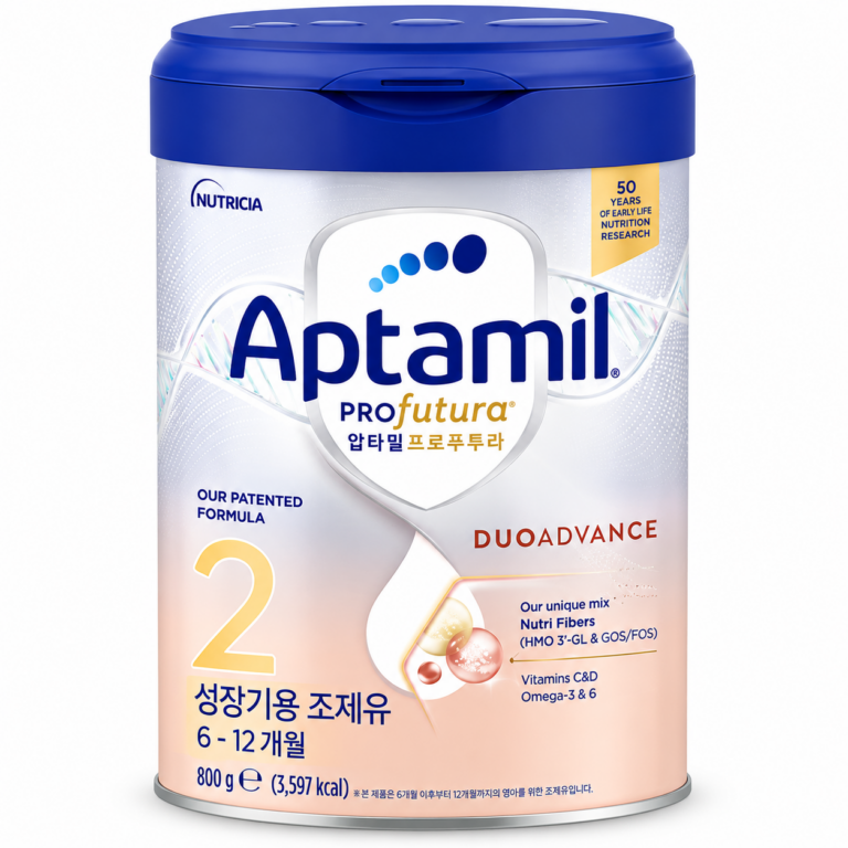 6개월 이후 우리 아이 성장기 분유 꼼꼼하게 고른다면 압타밀 프로푸투라 듀오어드밴스 2단계 800g