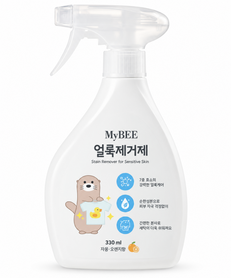 엄마 필수템 얼룩 생기자마자 바로 뿌리는 마이비 얼룩제거제 330ml
