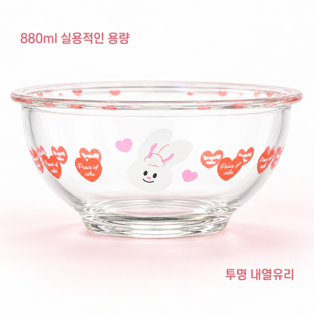 살림이 예뻐지는 감성 주방템, 파이렉스 노티드 내열유리 믹싱볼 880ml 제품 이미지