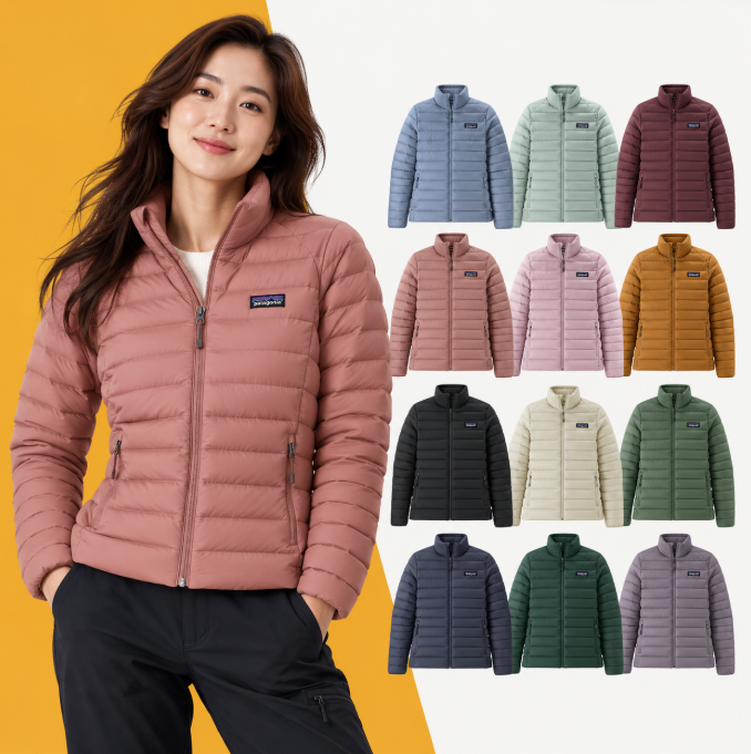 파타고니아 여성 다운 스웨터 26FW 구스 헤비다운 겨울 경량 숏패딩 아웃도어 자켓