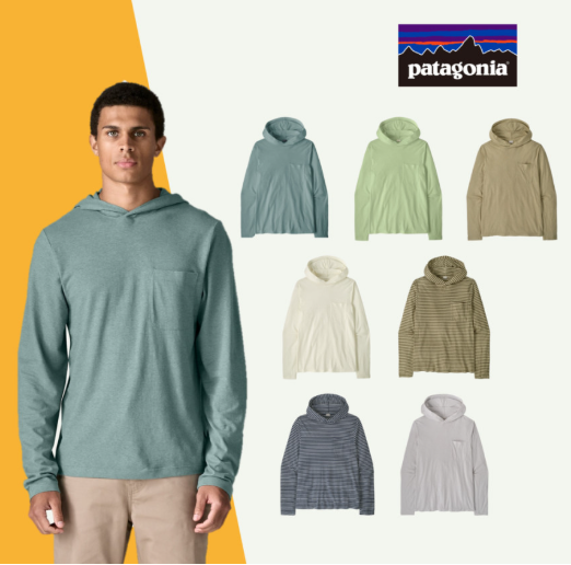 파타고니아 남성 트레일 하버 후디 26FW 기능성 러닝 경량 가벼운 후드티