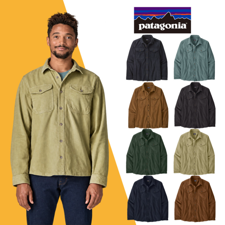 파타고니아 남성 코듀로이 셔츠 26FW 워크 셔츠 데일리 제품 이미지