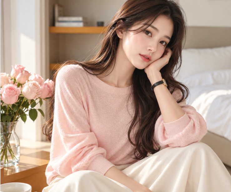 26SS 플로티 홀가먼트 썸머 라운드 홀가 봄 여름 니트 / 당일출고