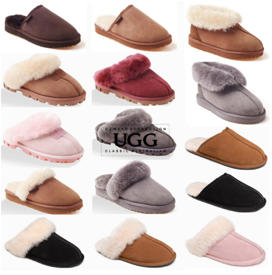 호주 UGG 오즈웨어 양털 코게트 실내 실외 슬리퍼 6종
