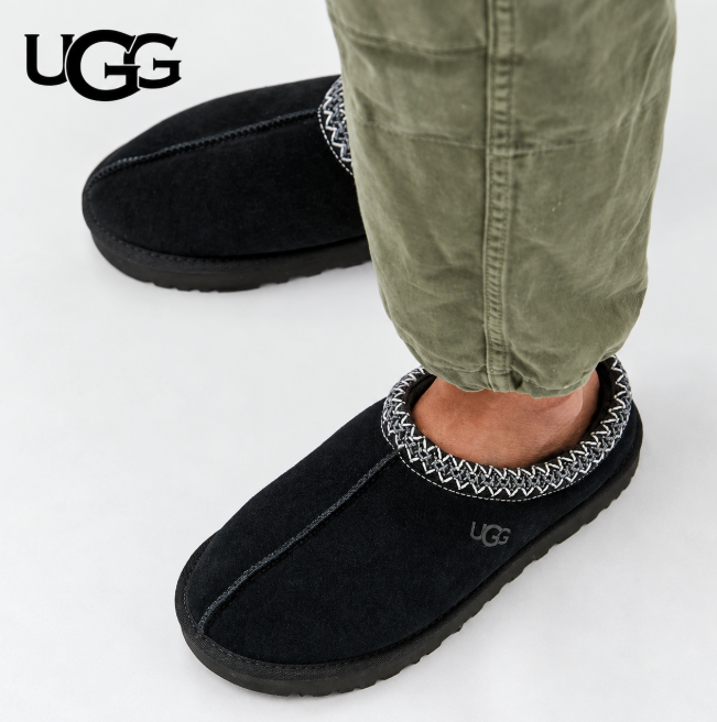 어그 슬리퍼 타스만 블랙 남성 UGG 미국