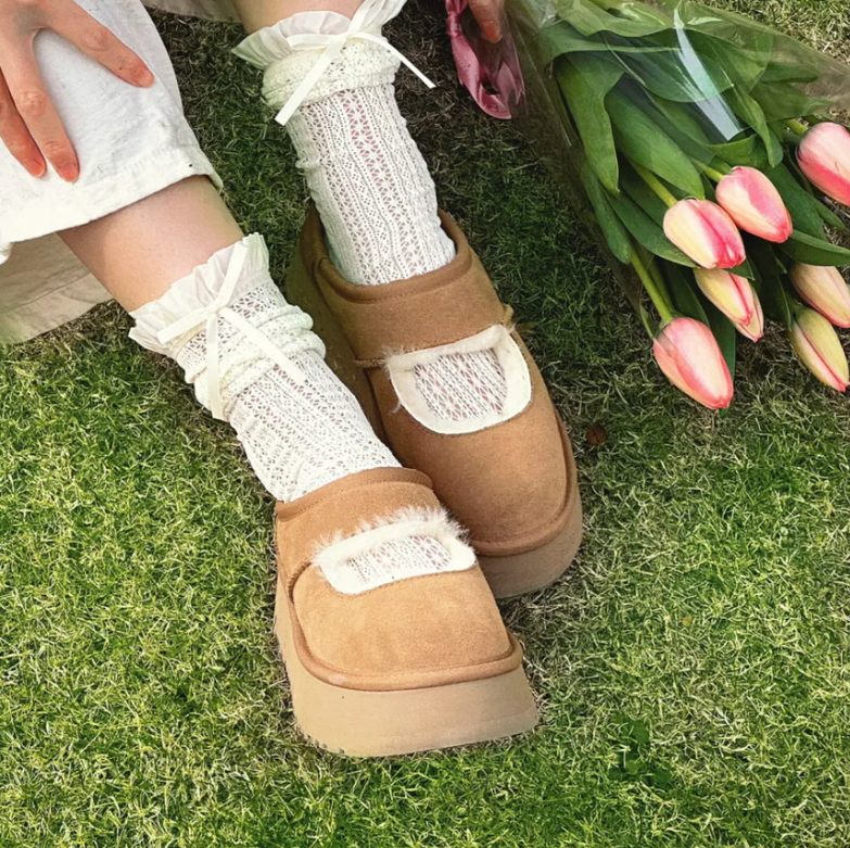 UGG 어그 25FW 비아 메리제인 체스트넛 1167612 제품 이미지
