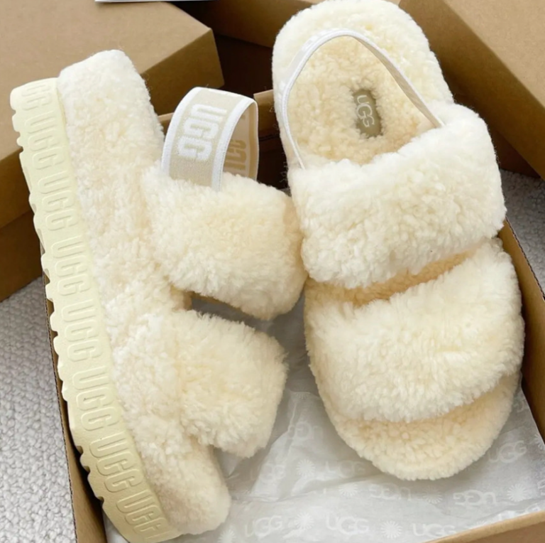미국 어그 UGG 플러피타 샌들 네추럴 화이트 1120876-nat