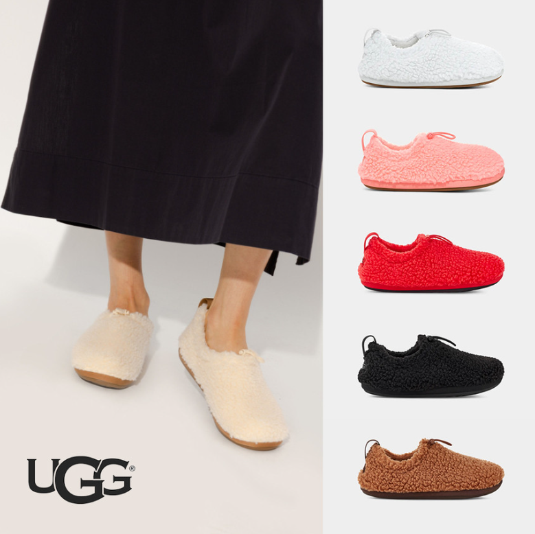 미국어그 플러피 슬리퍼 뽀글이 양털 우먼즈 6컬러 Ugg Plushy Slipper 제품 이미지