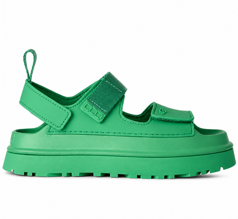 UGG W 골든글우 산뜻한 그린 플랫폼 샌들 708413