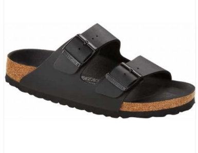 Birkenstock 남녀 공용 슬라이드 샌들 708865 검은색