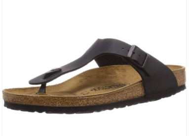 버켄스탁 샌들 Gizeh BirkoFlor 레귤러 블랙 EU 4026cm 708836