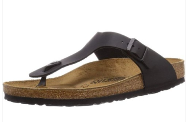 버켄스탁 샌들 Gizeh BirkoFlor Regular [병행수입] 블랙 708665