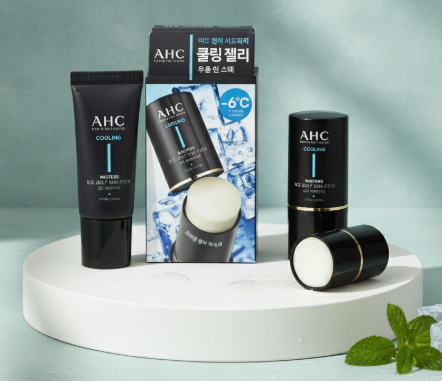 AHC 선스틱 마스터즈 아이시 젤리 쿨링 선케어 선크림 14g
