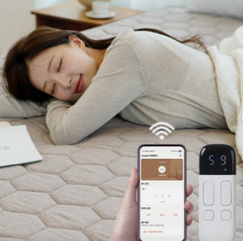 곰표한일 EMF IoT 원격제어 탄소매트 미니싱글