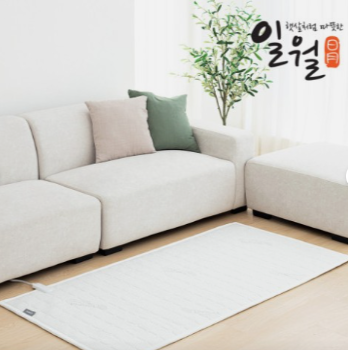 일월 프리미엄 카본 탄소매트 분리난방 최고급 텐셀 원단 싱글