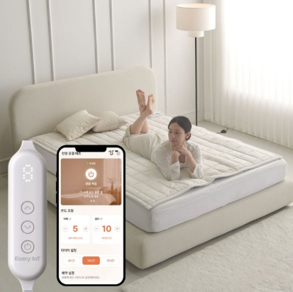 [27년 최신형] 한일의료기 x 데일리렉 두툼한 전자파없는 IoT 그래핀 카본 탄소매트 20온스 두툼한 카본매트 워셔블