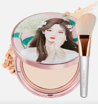 메이크업헬퍼 아트 팩트 오리지널 프로 피니쉬 25g+브러쉬 세트-스위트 소피아 에디션